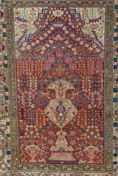 Antique Persian Farahan Rug 4 9 x 6 7  - 4405949