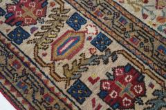 Antique Persian Farahan Rug 4 9 x 6 7  - 4405950