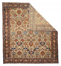 Antique Persian Farahan Rug 8 6 x 9 5  - 4295861