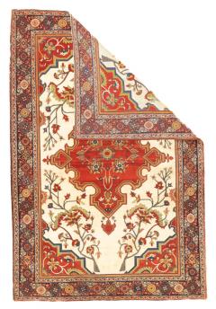 Antique Persian Farahan Sarouk Rug 4 2 x 6 3  - 4295959