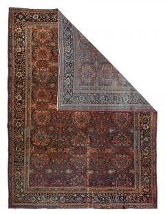 Antique Persian Farahan Sarouk Rug 8 0 x 10 8  - 4295947