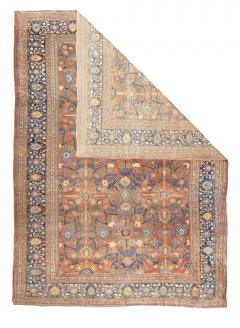 Antique Persian Farahan Sarouk Rug 8 10 x 12 3  - 4328409