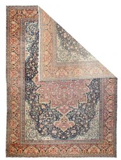 Antique Persian Farahan Sarouk Rug 9 0 x 12 3  - 4296032