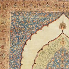 Antique Persian Haji Jailli Tabriz Rug 8 7 x 11 8  - 4296206