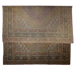 Antique Persian Haji Jalili Tabriz Rug 136 x 187  - 4268974