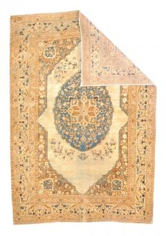 Antique Persian Haji Jalili Tabriz Rug 3 10 x 5 7  - 4295519