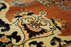 Antique Persian Haji Jalili Tabriz Rug 4 7 x 6 6  - 4295980