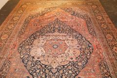 Antique Persian Hajijalili Tabriz Rug 11 0 x 18 0  - 4296119
