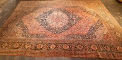 Antique Persian Hajijalili Tabriz Rug 11 0 x 18 0  - 4296120