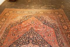 Antique Persian Hajijalili Tabriz Rug 11 0 x 18 0  - 4296121