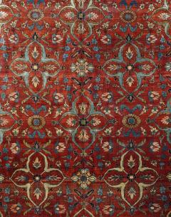 Antique Persian Halvai Bijar Rug 9 6 x 11 4  - 4315040