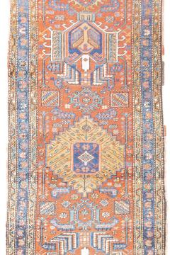 Antique Persian Heriz Rug 3 x 11  - 4295505