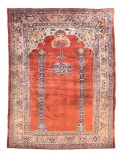 Antique Persian Heriz Rug 5 3 x 7 0  - 4295584