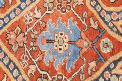 Antique Persian Heriz Rug 7 9 x 10 5  - 4328280
