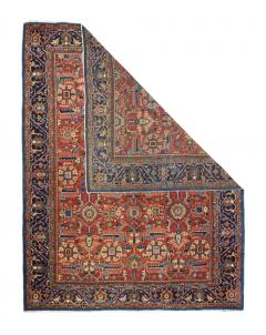 Antique Persian Heriz Rug 85 x 105  - 4268793