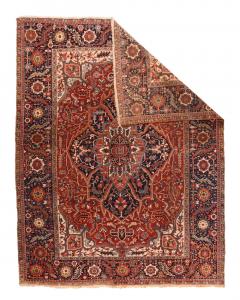 Antique Persian Heriz Rug 85 x 110 - 4269015