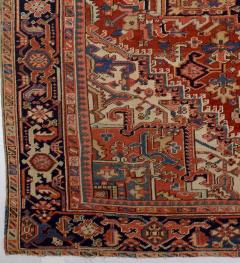 Antique Persian Heriz Rug 86 x 111  - 4268811