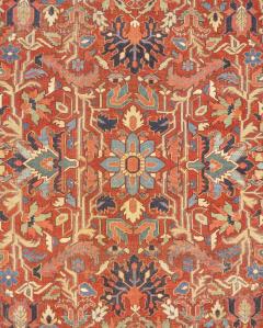 Antique Persian Heriz Rug 9 8 x 12 5  - 4295991