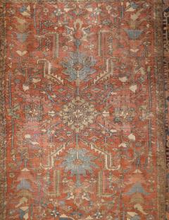 Antique Persian Heriz Rug 9 9 x 11 10  - 4328299