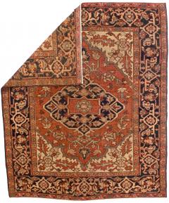 Antique Persian Heriz Serapi Rug 51 x 61  - 4268797