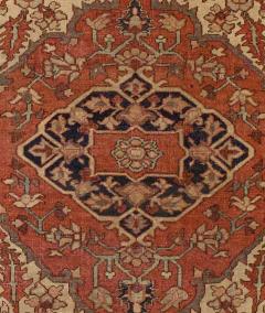 Antique Persian Heriz Serapi Rug 51 x 61  - 4268798