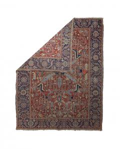 Antique Persian Heriz Serapi Rug 811 x 11 x 7  - 4354609