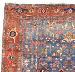 Antique Persian Heriz Serapi Rug 9 6 x 12 4  - 4328291