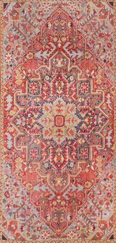 Antique Persian Heriz Serapi Rug 94 x 121 - 4354477