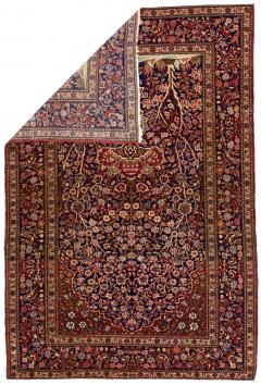 Antique Persian Isfahan One of Pair Rug 45 x 68  - 4268818