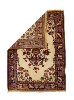 Antique Persian Isfahan Rug 2 2 x 2 11  - 4457606