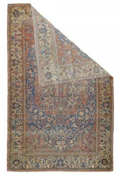 Antique Persian Isfahan Rug 4 2 x 6 7  - 4296044