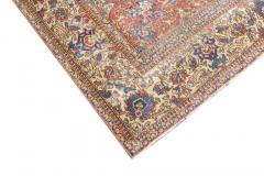Antique Persian Isfahan Rug 4 2 x 6 7  - 4296046