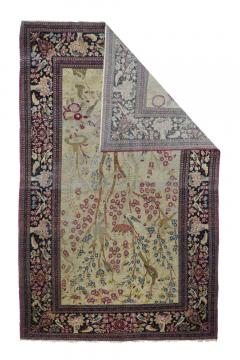 Antique Persian Isfahan Rug 4 3 x 6 10  - 4404413
