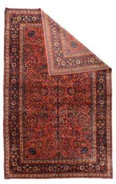 Antique Persian Kashan Rug 9 0 x 14 1  - 4295939