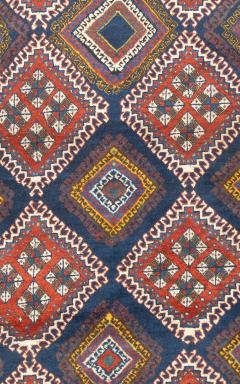 Antique Persian Khamseh Rug 50 x 82 - 4354703