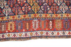 Antique Persian Khamseh Rug 53 x 96 - 4355180