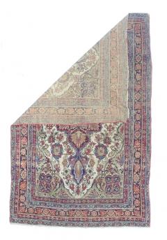 Antique Persian Lavar Kerman Rug 4 4 x 6 7  - 4457209