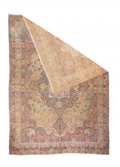 Antique Persian Lavar Kerman Rug 9 6 x 13 5  - 4314686