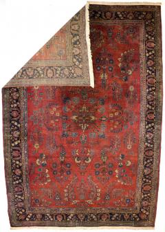 Antique Persian Mohajeran Sarouk Rug 106 x 150  - 4268564