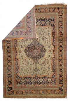Antique Persian Mohtasham Kashan Rug 4 4 x 6 5  - 4328343