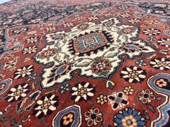 Antique Persian Mohtasham Kashan Rug 4 6 x 6 11  - 4295918