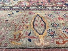 Antique Persian Mohtasham Kashan Rug 42 x 63  - 4268846