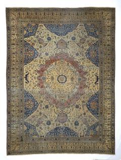 Antique Persian Mohtasham Kashan Rug 7 5 x 10 0  - 4296364