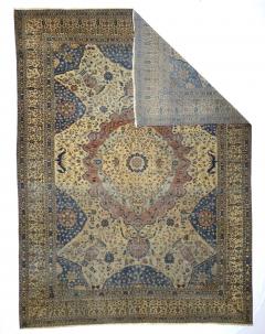 Antique Persian Mohtasham Kashan Rug 7 5 x 10 0  - 4296365