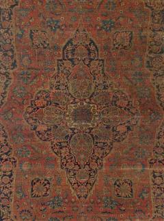 Antique Persian Mohtasham Kashan Rug 7 6 x 10 3  - 4314746