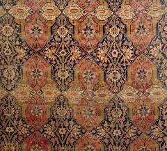 Antique Persian Mohtasham Kashan Rug 92 x 125  - 4268871