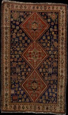 Antique Persian Qashqai Rug 45 x 72  - 4268672