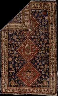 Antique Persian Qashqai Rug 45 x 72  - 4268673