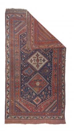 Antique Persian Qashqai Rug 47 x 96  - 4268669