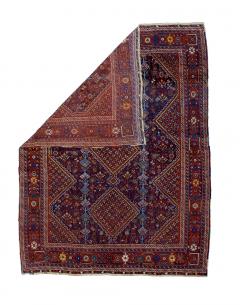 Antique Persian Qashqai Rug 5 x 4 x 7 x 1  - 4355425